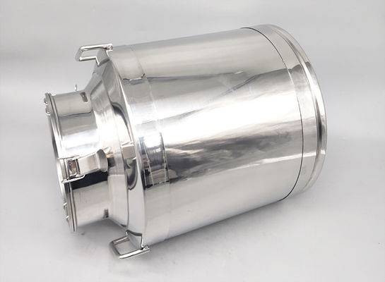 Paslanmaya Dayanıklı 1.0mm 50 Litre Paslanmaz Çelik Süt Mühürlü Depolamada Çiftlik Olabilir
