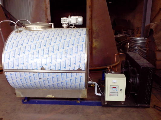 SS304 Gıda Sınıfı Malzemeli 500 Litre Süt Tankı