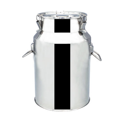 Paslanmaz Çelik 5 Galon Süt Sürahisi 1.0mm 20 Litre Çelik Kova, Tıkaçlı