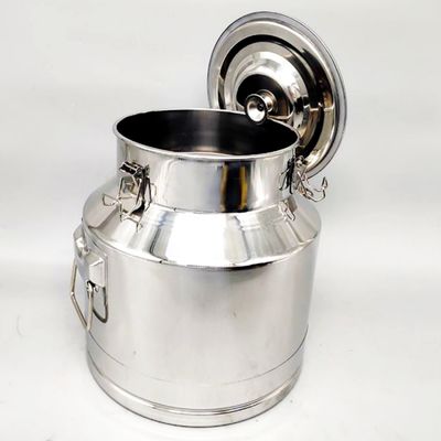 15L Mini kapasiteli Kapalı kova 304 Paslanmaz çelik 1.0mm Kalınlık süt kutusu