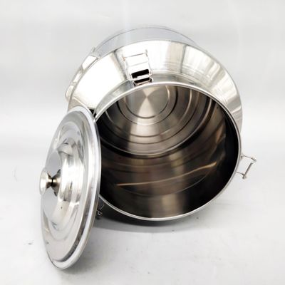 15L Mini kapasiteli Kapalı kova 304 Paslanmaz çelik 1.0mm Kalınlık süt kutusu