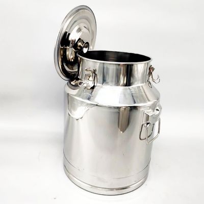 20L Ss201 Paslanmaz çelik 1.0mm Kalınlık Mühür varilleri süt kabı