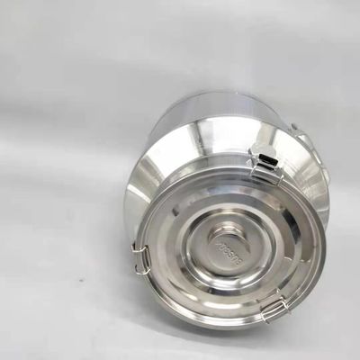 Metal Yoğunlaştırılmış SS Saklama Kapları Kapaklı 15L Süt Kovası