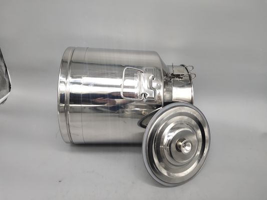 20L keçi sağım sütü soğutma sıvısı teneke kutu Kalınlık 1.0mm saklama sütü tenekesi