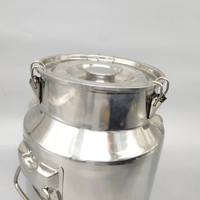 25L SS304 Metal Depolama Tankı Çay Can Kahve Şekeri Mühürlü Taşıma Süt Kutuları