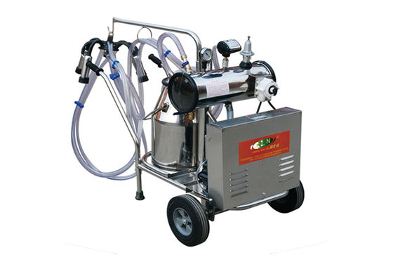 Vakum Pompalı Çiftlik Elektrikli 1.1kw İnek Sağım Makinesi