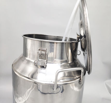 30L 0.8mm Gıda Sınıfı Depolama Kovaları 201 Paslanmaz Çelik