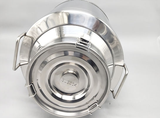 Paslanmaya Dayanıklı 1.0mm 50 Litre Paslanmaz Çelik Süt Mühürlü Depolamada Çiftlik Olabilir