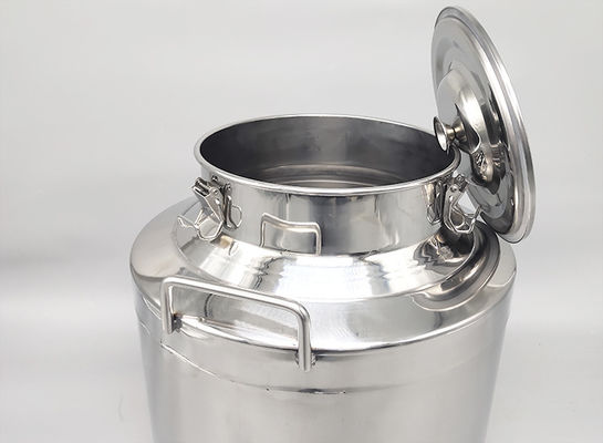 Büyük Kapasiteli SS304 50 Litre Süt Korozyona Dirençli SS Gıda Kabı