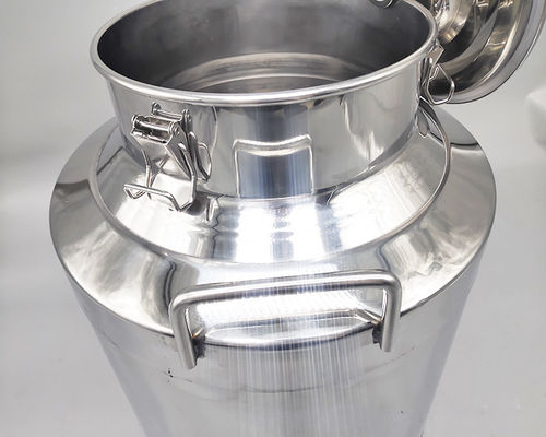 Büyük Kapasiteli SS304 50 Litre Süt Korozyona Dirençli SS Gıda Kabı
