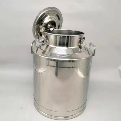 50 Litre Paslanmaz Çelik Çay Mühürlü Kapaklı Fıstık Yemeklik Yağ Süt Kutuları