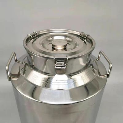 50 Litre Paslanmaz Çelik Çay Mühürlü Kapaklı Fıstık Yemeklik Yağ Süt Kutuları