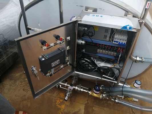 Taze 1000 Litre Süt Soğutma Tankı 304 Paslanmaz Çelik