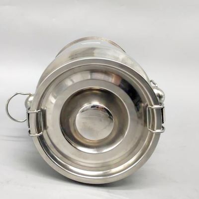 SS201 7L Paslanmaz Çelik Süt Küçük Kapasiteli 170 * 300mm Can
