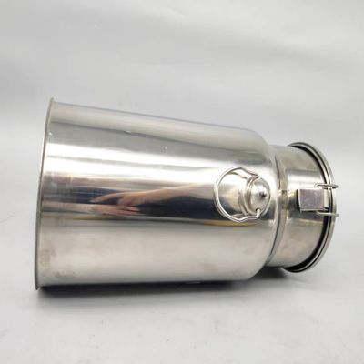 SS201 7L Paslanmaz Çelik Süt Küçük Kapasiteli 170 * 300mm Can
