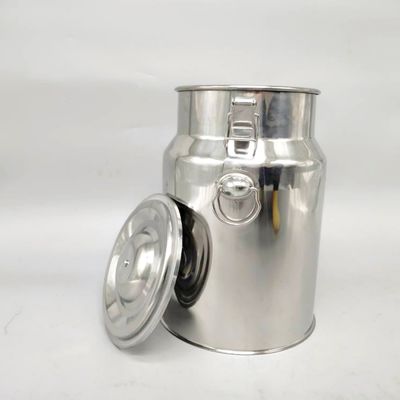 Süper Kalın 0.8mm Paslanmaz Çelik Süt Küçük 8L Mühürlü Depolama Olabilir