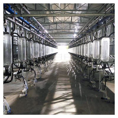 Keçi çiftliği için 380v 7.5kw Balıksırtı Sağım Salonu