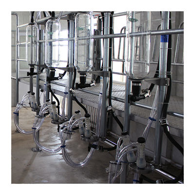 Keçi çiftliği için 380v 7.5kw Balıksırtı Sağım Salonu