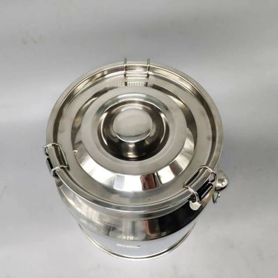 Mini 9L Paslanmaz Çelik Süt Can Cilalı Keçi Koyun İnek Kullanılmış Kovalar