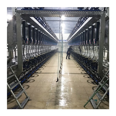 Süt Çiftliği İçin Pnömatik Tahrik Oranı 60/40 Küçük Ölçekli Sağım Salonu