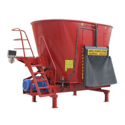 2 Ton 22kw Dikey TMR Mikser Karıştırma Hızı 24,8 Devir