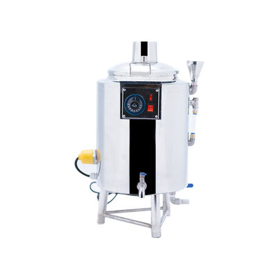Paslanmaz Çelik 16kw 500 Litre Süt Pastörizatörü Elektrikli Isıtma
