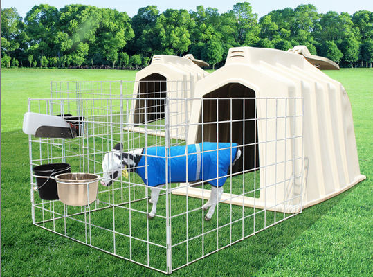 Hayvancılık ISO Plastik Buzağı Barınakları Poly Dome Buzağı Barınağı
