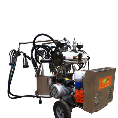 220L / Min Taşınabilir Sağım Makinesi Keçi İçin İki Kova Elektrikli