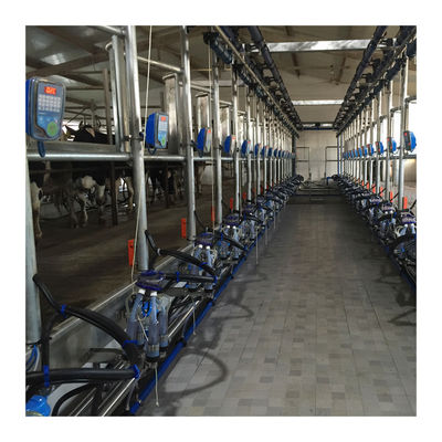Yüksek Verimli 4KW Balıksırtı Sağım Salonu İnek Sütü Emme Makinesi