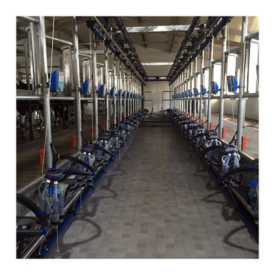 Yüksek Verimli 4KW Balıksırtı Sağım Salonu İnek Sütü Emme Makinesi