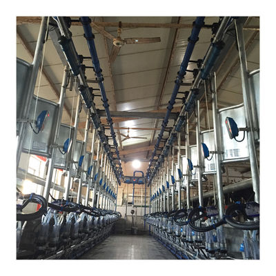 Yüksek Verimli 4KW Balıksırtı Sağım Salonu İnek Sütü Emme Makinesi