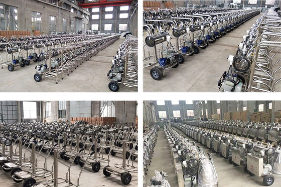 10 İnek / H Taşınabilir İnek Sağım Makinesi