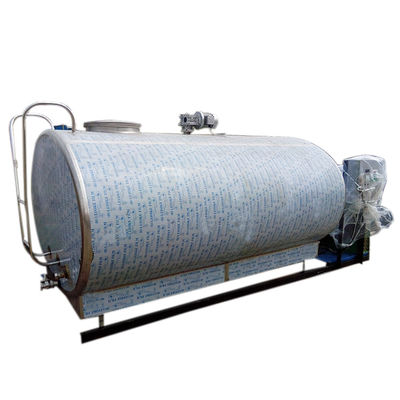 Taze Süt Depolamak İçin 1000L Süt Chiller Tankı 2.5kw Süt Soğutma Tankı