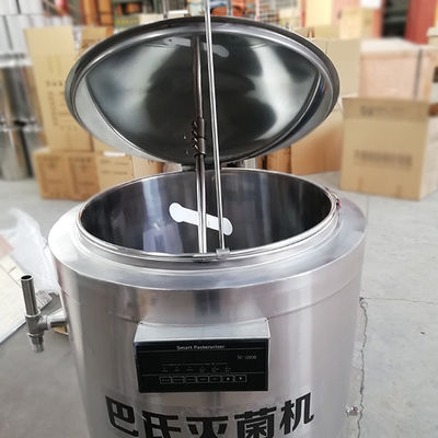 50L Küçük Ölçekli Süt Pastörizasyon Makinesi Ev Çiftliği Restoranı
