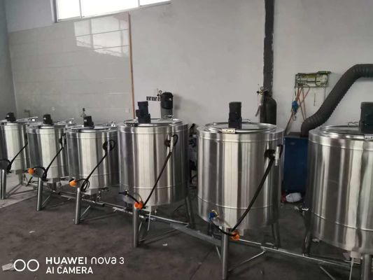220V 50Hz Süt Pastörizatörü Makinesi SUS304 50 Derece 99 Derece