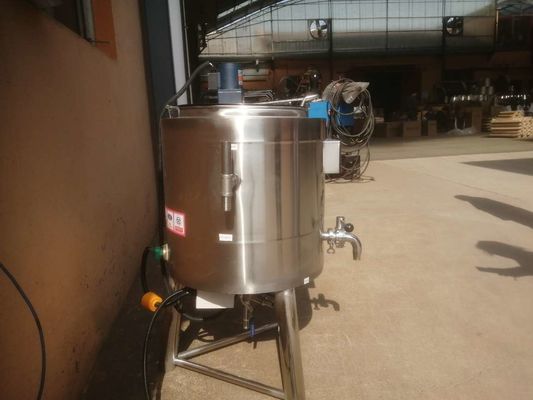 Elektrikli 6kw 50 Litre Süt Pastörizatörü Gıda Sınıfı Paslanmaz Çelik