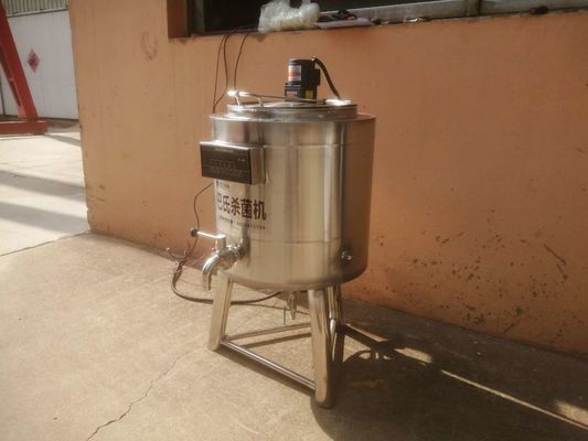 Ev Küçük 10L Süt Pastörizatör Makinesi Paslanmaz Çelik