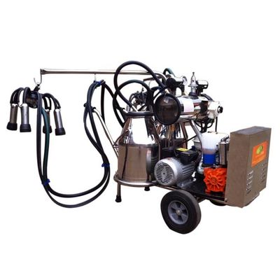 Elektrikli Otomatik Taşınabilir Keçi İnek Sağım Makinası İki Kova