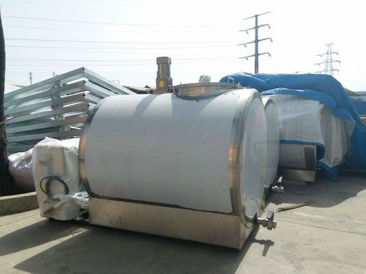 Gıda Sınıfı Malzeme ile Mükemmel İşçilik SS304 500 Litre Süt Tankı