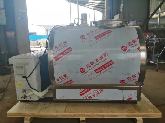 Soğutma Üniteleri Süt Soğutma Tankı Paslanmaz Çelik Elektrik Kontrol Sistemi