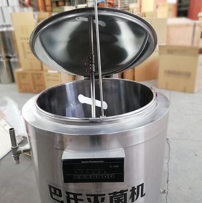 200 Litre 304 Paslanmaz Çelik Pastörizatör Korozyon Direnci