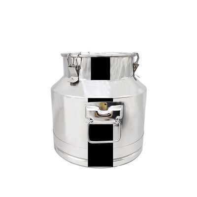 40L 304 Mini Metal Vintage Paslanmaz Çelik Süt Yağı Pirinç kabı