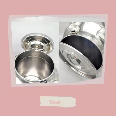 Tahıl Depolama Pai Hava Geçirmez Paslanmaz Çelik Süt Kutuları 20 Litre